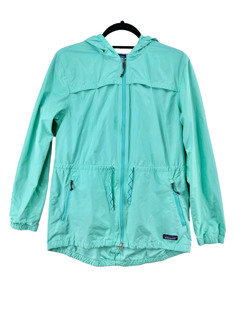 Patagonia Meriweather Hoody Jacket in mint green women’s medium water resistant